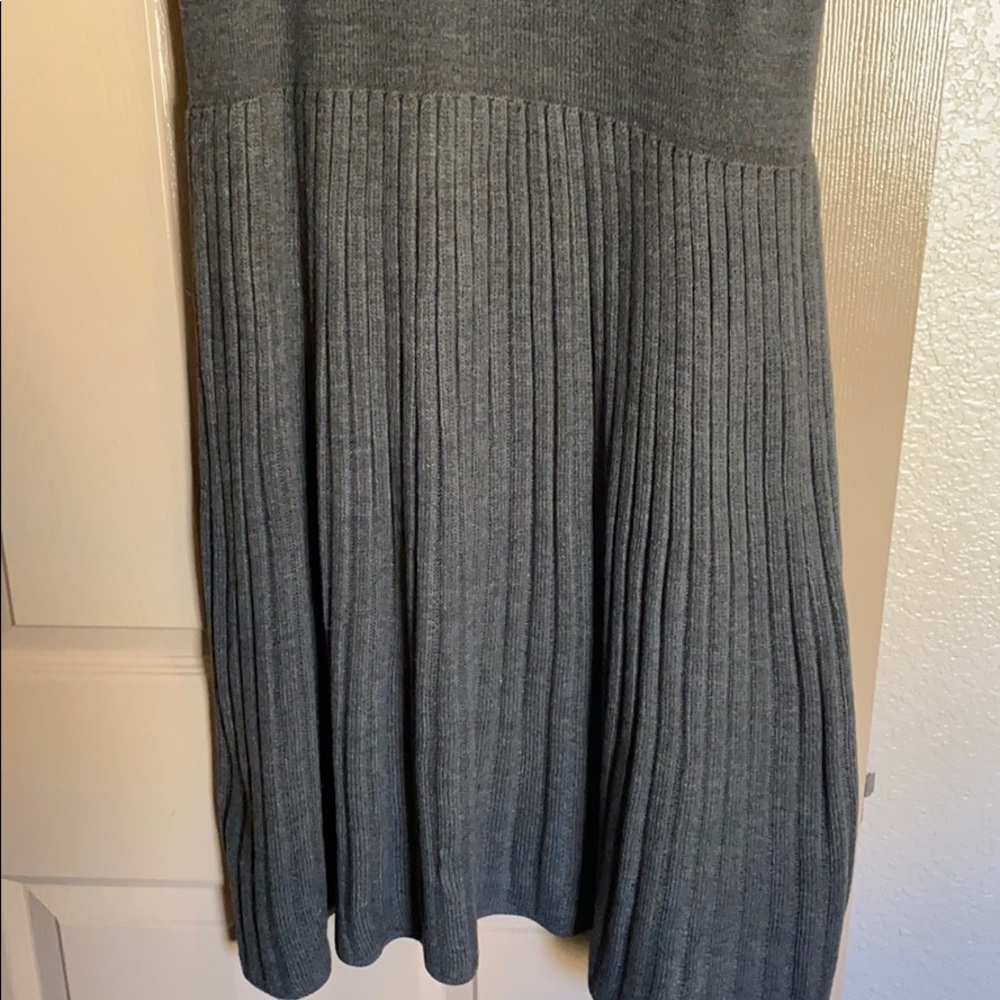 Grey sweater dress - Picture 3 of 6
